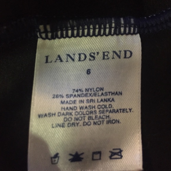 Lands’ End Swim Suit Sz 6 Gently Used - Picture 7 of 7